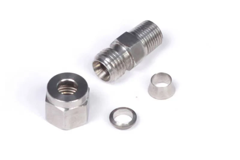 1/4" Stainless Compression Fitting Kit Thread: 1/8 NPT - Image 2