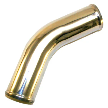 1' Mandrel Bent Aluminum 45° Bend, 2.0" - Image 2