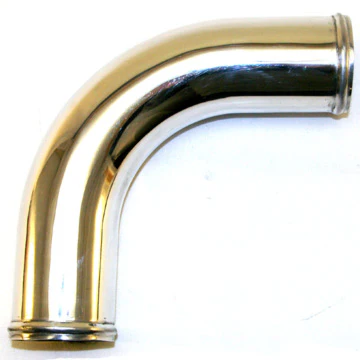 1' Mandrel Bent Aluminum 90° Bend, 3.0" - Image 2