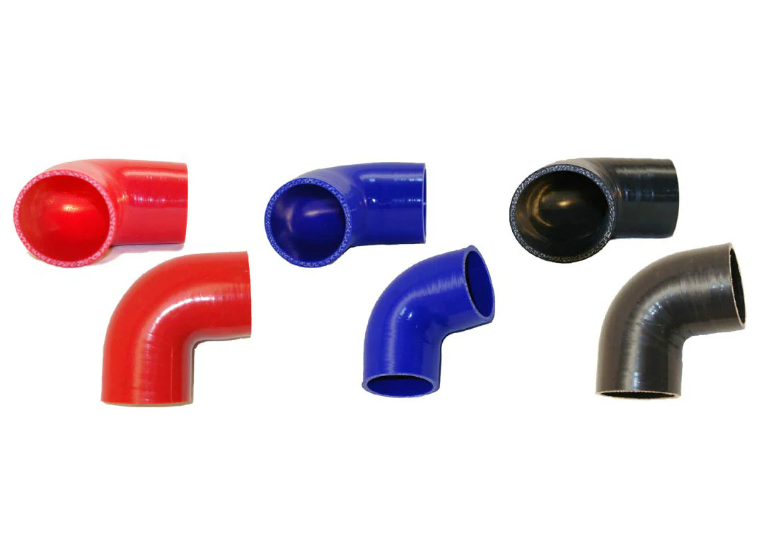 3.5" 90° Silicone Elbow