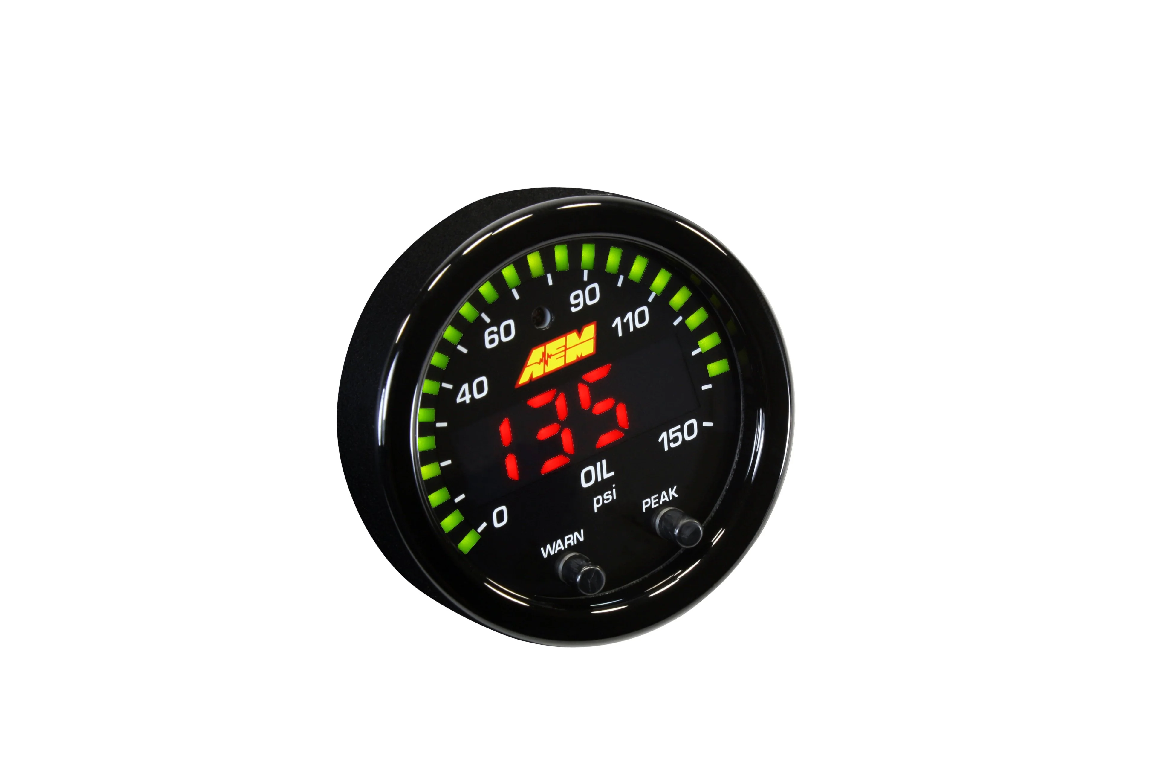 AEM X-SERIES FLUID PRESSURE GAUGE KIT 30-0307 0-150PSI OIL/FUEL - Image 3