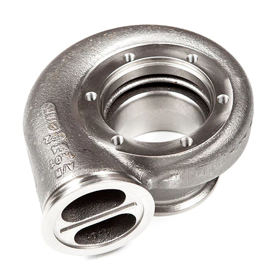 Garrett *DIVIDED* V-band Entry Turbine Housing in Ni-Resist For GTX3584RS 1.01 A/R ATP-HSG-457 - Image 2