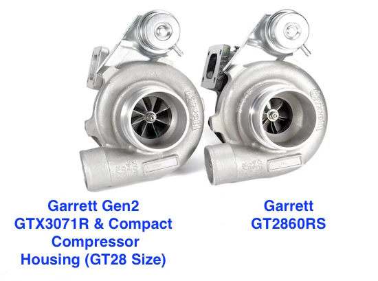 GEN2 Garrett GTX3071R w/Compact Comp Hsg &Stainless .64 AR T25 IWG 5 Bolt Turbine GRT-TBO-898Hsg 1 bar Actuator - Image 3