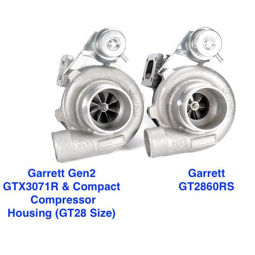 GEN2 Garrett GTX3076R, Compact Comp Hsg, Stainless .86 AR T25 IWG 5 Bolt Turbine Hsg, 1 Bar Actuator GRT-TBO-B35 - Image 3
