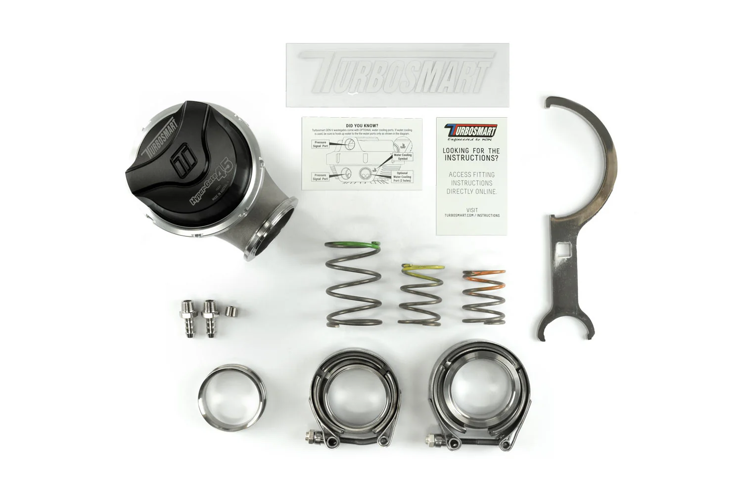GenV HyperGate45 14psi External Wastegate (Black) - Image 5