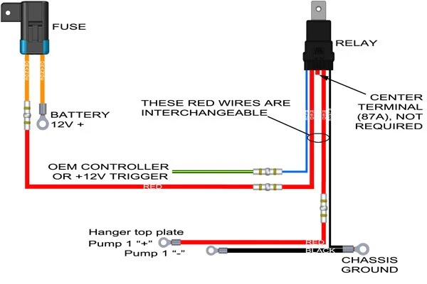 Radium DIY Fuel Pump Wiring Kit - Image 2