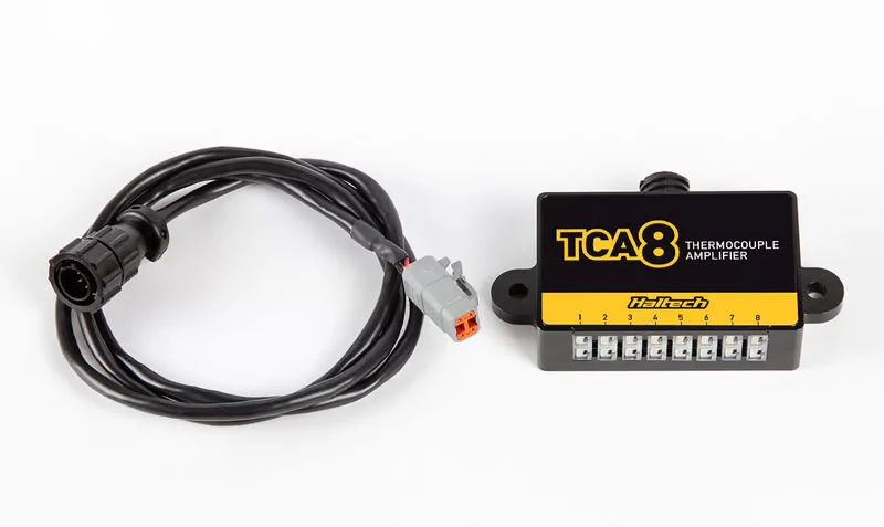TCA-8 (4+4) Eight Channel Thermocouple Amplifier Programmed as TCA-4A and TCA-4B - Image 3