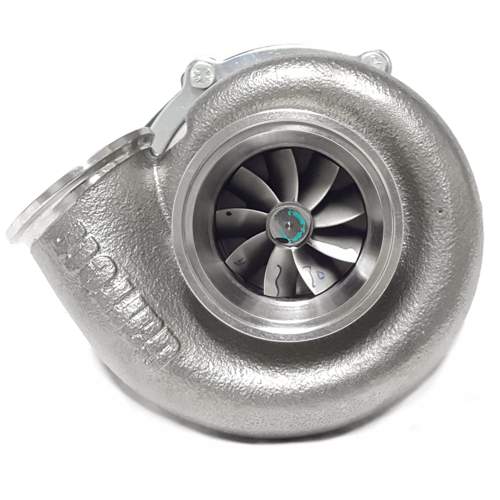 Turbocharger, Gen2 GTX3584RS, Black Coated, T04E frame w/ 4" in/2.5" out, 1.21 A/R Vband Turbine Hsg GRT-TBO-K63 - Image 2